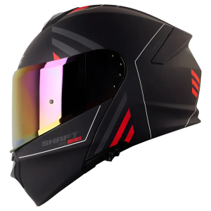 Casco shaft abatible