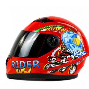 Casco Integral De Niña y Niño