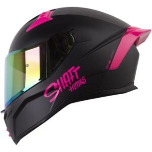 Casco shaft abatible Fucsia, Verde, Azul, Rojo, Negro talla S-M, L-XL