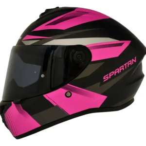 Casco SPARTAN Fucsia, Verde, Azul, Rojo, Negro talla L-XL, S-M