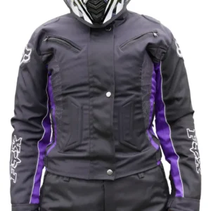 Chaqueta De Proteccion Morado, Negro talla S, M, L, XL, XXL