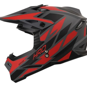 Casco Cross HRO Rojo, Azul, Verde talla L-XL, S-M