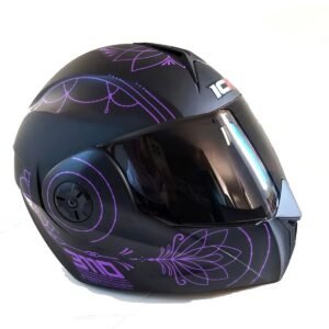 Casco Abatible Morado, Fucsia, Verde, Azul, Rojo, Negro talla S, M, L, XL