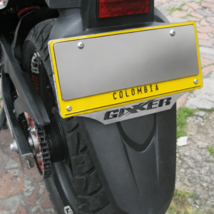 Portaplacas Metalicos Gixxer