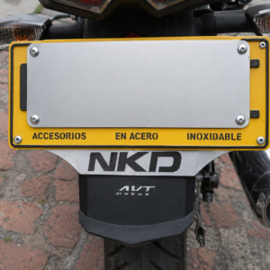 Portaplacas Metalico NKD