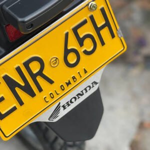 Portaplacas Metálicos Honda